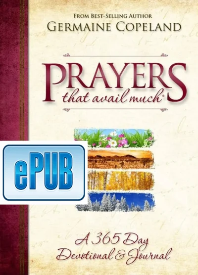 Prayers That Avail Much Devotional Digital Download, ePub Format