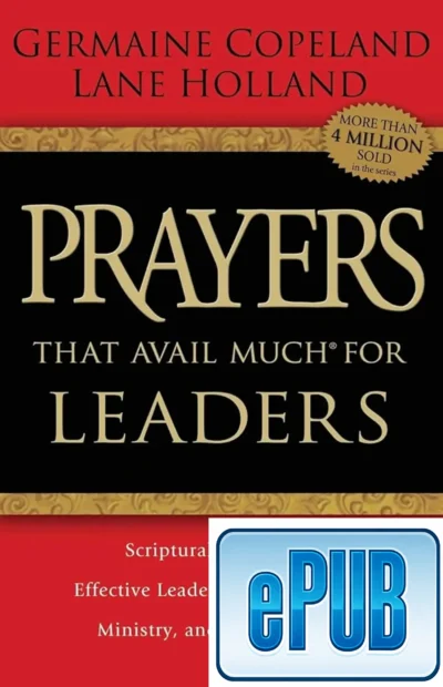Prayers That Avail Much for Leaders Digital Download, ePub Format